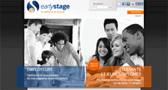 Desktop Screenshot of earlystage.fr